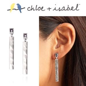 🆕 Hero Metal Linear Earrings c+i E362